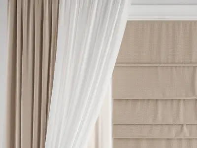 Curtain 165 3D model