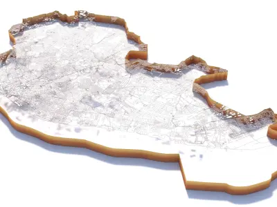 Liverpool City United Kingdom 3D model