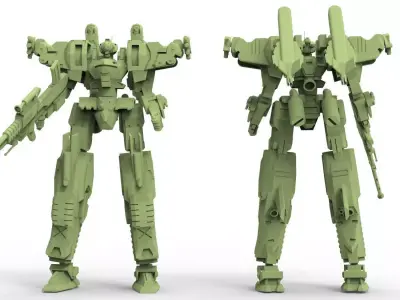 Robot MVR 40 3D model