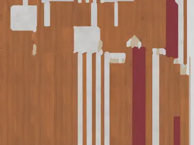 Balcony Door 6 3D model