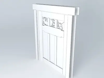 Craftsman Door from Zathura Movie Free 3D model