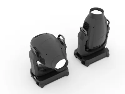 Concert Stage Spot Light Martin Viper 3D model