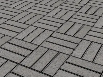 ConcreteSide2 Low-poly 3D model