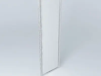 Pivoting door glass Free 3D model