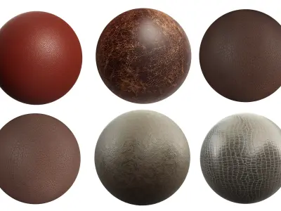 Leather realistic pack 4K Texture