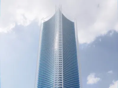 Parametric Building 1c8 3D model