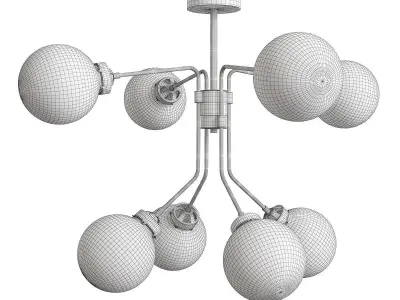 Lussole Ontario Low-poly 3D model