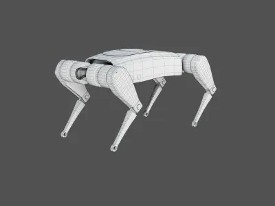 Weilan Alpha Dog- Low Poly PBR- Game Ready Low-poly 3D model