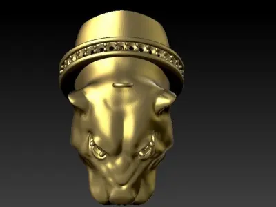 Pendant Panther 3D print model