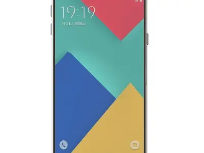 Samsung Galaxy A9 2016 all color 3D model