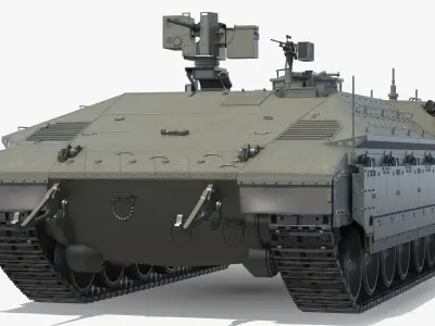  Israeli Fighting Vehicle Rigged for Cinema Collection 