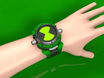 Ben 10 Omnitrix - Alien Force Pop Up 3d Model Printable STL 3D print model