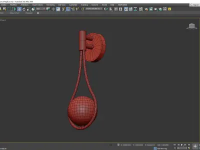 WISH WALL 2 Low-poly 3D model