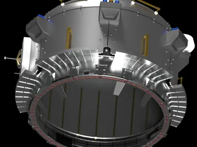 NanoRacks Bishop airlock 3D model