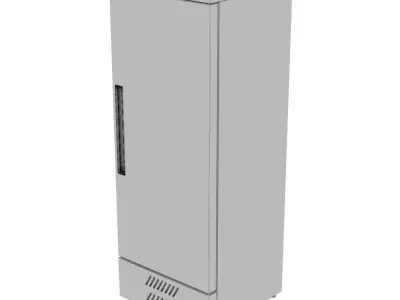 Kitchen equipment Viktor heated trolley Williams freezer 3D model