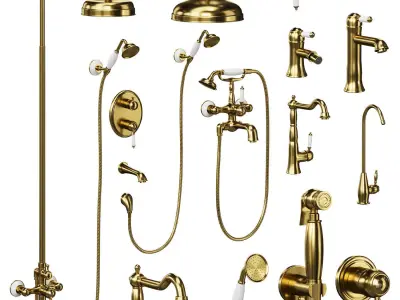 LeMark Villa Faucet set 3D model