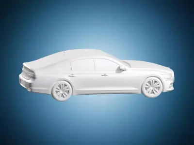 Genesis G80 Sedan Car 3D print model