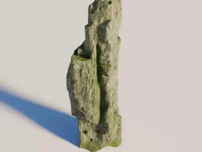 Rock 4 Low-poly 3D model
