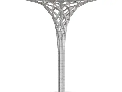 Pergola Aerarium 3 3D model