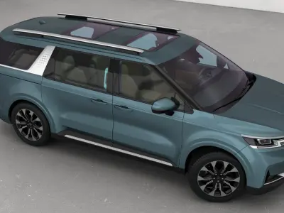  Kia Carnival 2022 Opening doors and trunk 