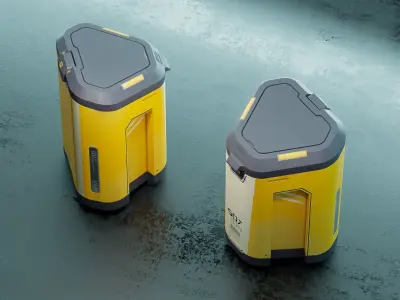 Sci-fi Prop  3D model