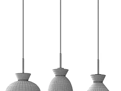 Lampatron Omg Glass pendant lamp 3D model