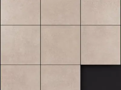 Yurtbay Seramik Home Beige 330x330 Set 2 3D model