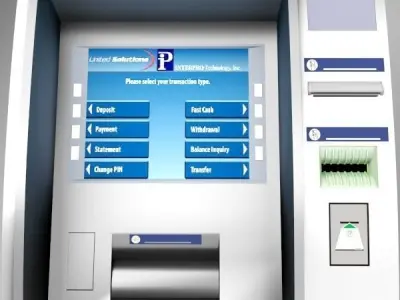 ATM Machine Wincor Nixdorf Cineo 3D model