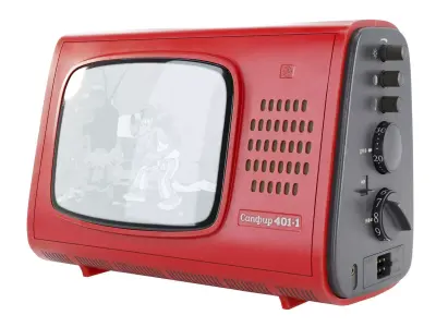 Portable TV Sapphire 401-1 3D model