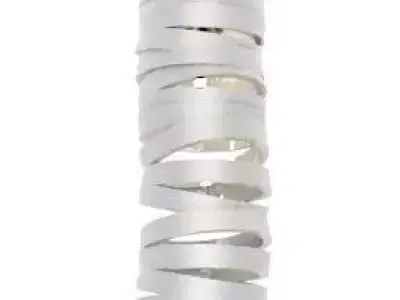 Lamp pendant light with spiral design 3D model