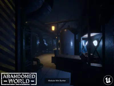 Modular Mini Bunker 3D Model Pack