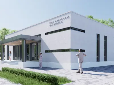 emergency Low-poly 3D model