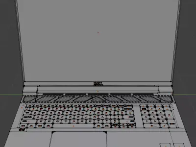 Dell G15 gaming laptop Free 3D model