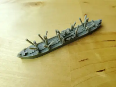 US Victory Ship Model Free 3D print model