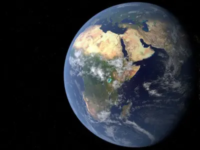 Photorealistic Earth - 4K Textures 3D model