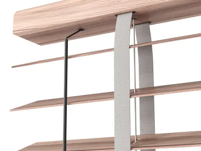 Wooden Blinds Set 33 3D model