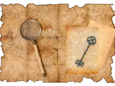 Ancient Treasure Hunter Kit 3D model