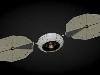 Momentus Fervoride space tug 3D model