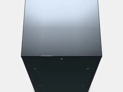 NORDLI Chest of 3 drawers 2 Low-poly 3D model