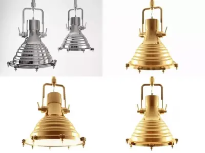 Maritime pendant lamp 3D model
