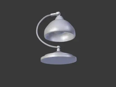 Roland Table Lamp Low-poly 3D model