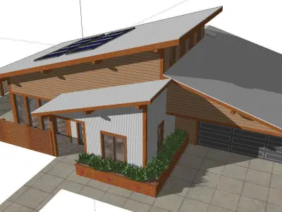 Creative Design-Holiday Cabin-036 3D model