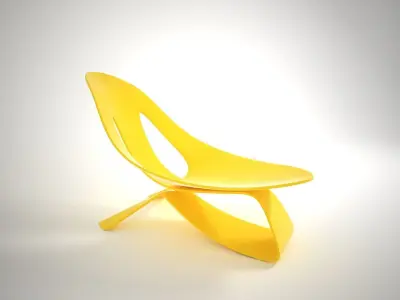 08 ZAHA CHAIR 3D model