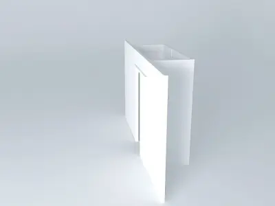 banhocarla3 wall with window Free 3D model