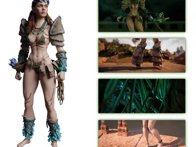 HZD Mod - Nora Silent Hunter Rework - Not a  3D model