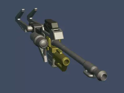 Sayaad Rfle WPN accessory for HG kits 3D model