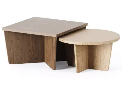 Kimora Nesting Coffee Table by Lulu and Georgia 3D model