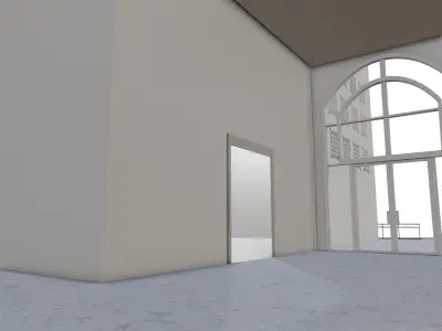 Mosque Exterior 3D model