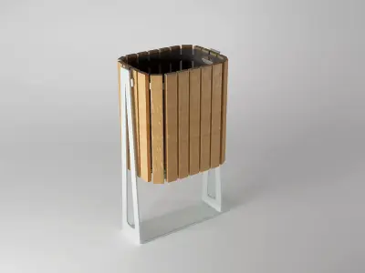 Trash Can 3D model 18