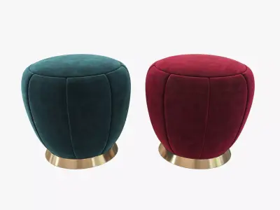 Florence Stool 3D model